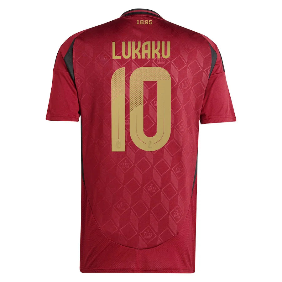 Belgium 24/25 Home Jersey W/Lukaku #10 Printing