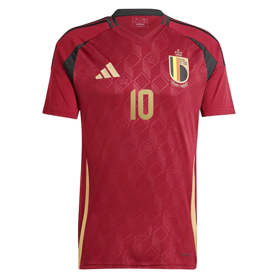 Belgium 24/25 Home Jersey W/Lukaku #10 Printing