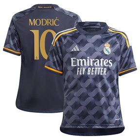 Real Madrid 23/24 Away Jersey W/ Modrić #10 Printing