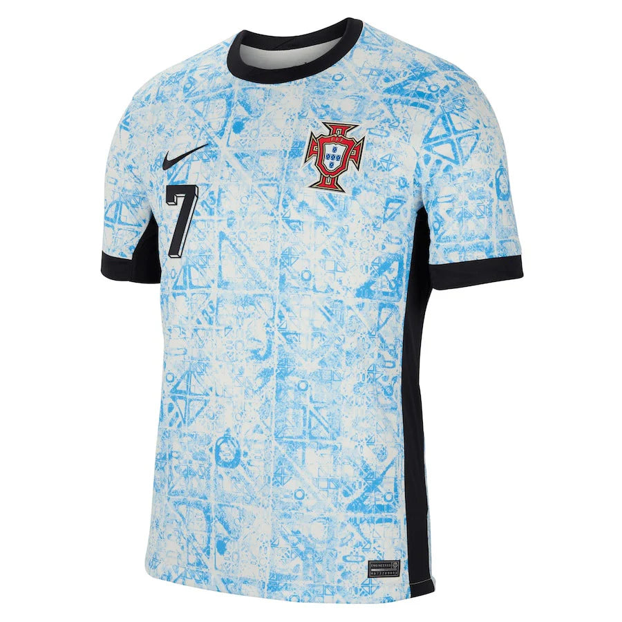 Portugal 24/25 Away Jersey W/Ronaldo #7 Printing