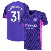 Manchester City 23/24 Goalkeeper Jersey W/Ederson M. #31 Printing