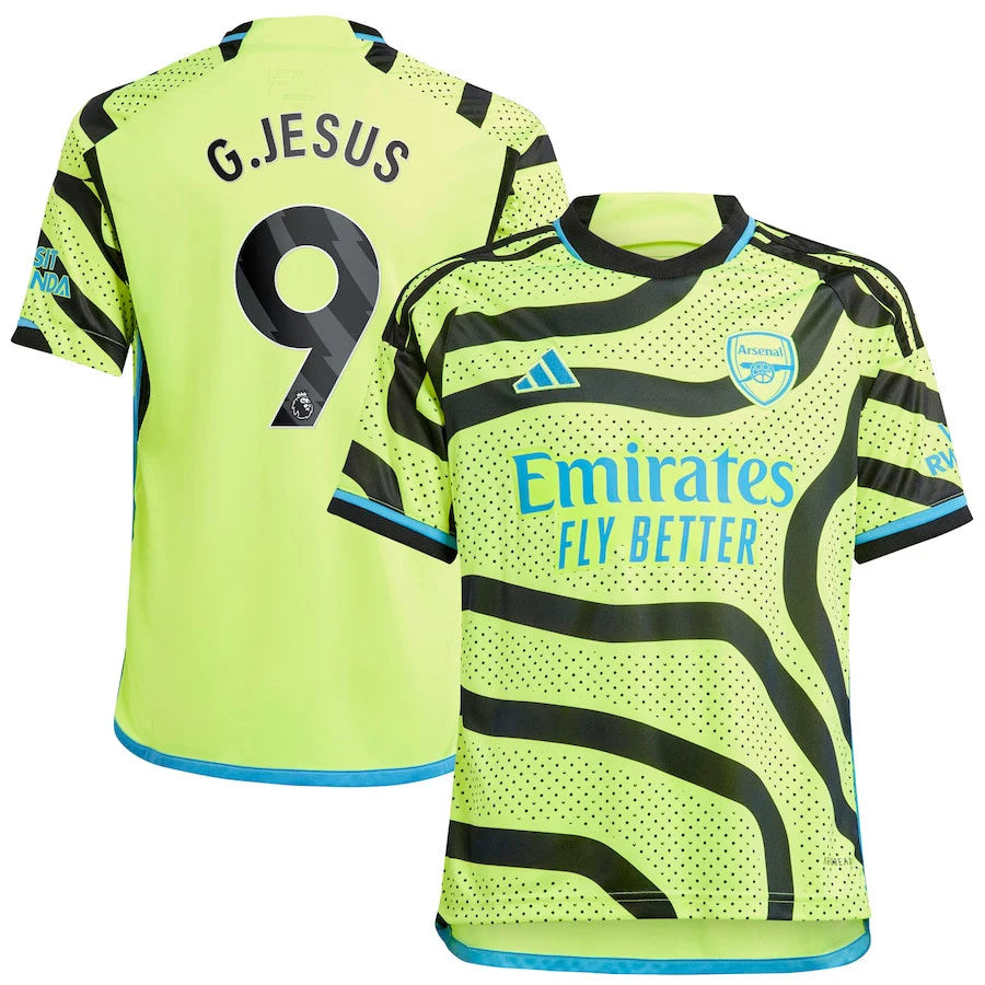 Arsenal 23/24 Away Jersey W/G.Jesus #9 Printing