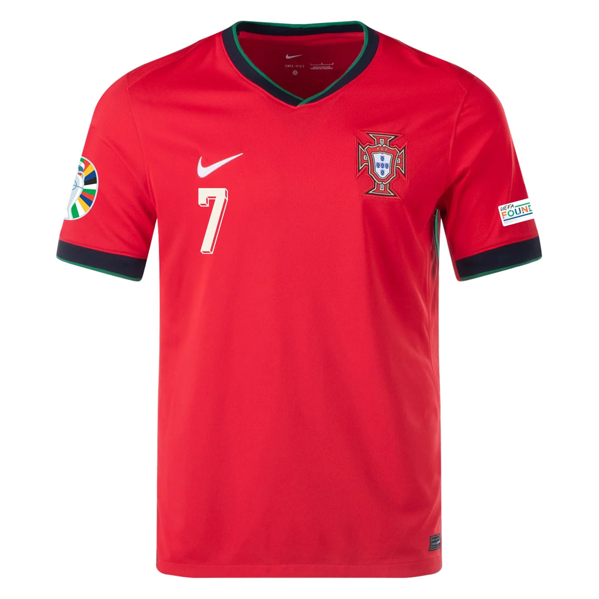 Portugal 24/25 Home Jersey W/Ronaldo #7 Printing