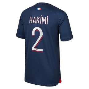 PSG 23/24 Home Jersey W/Hakimi #2 Printing