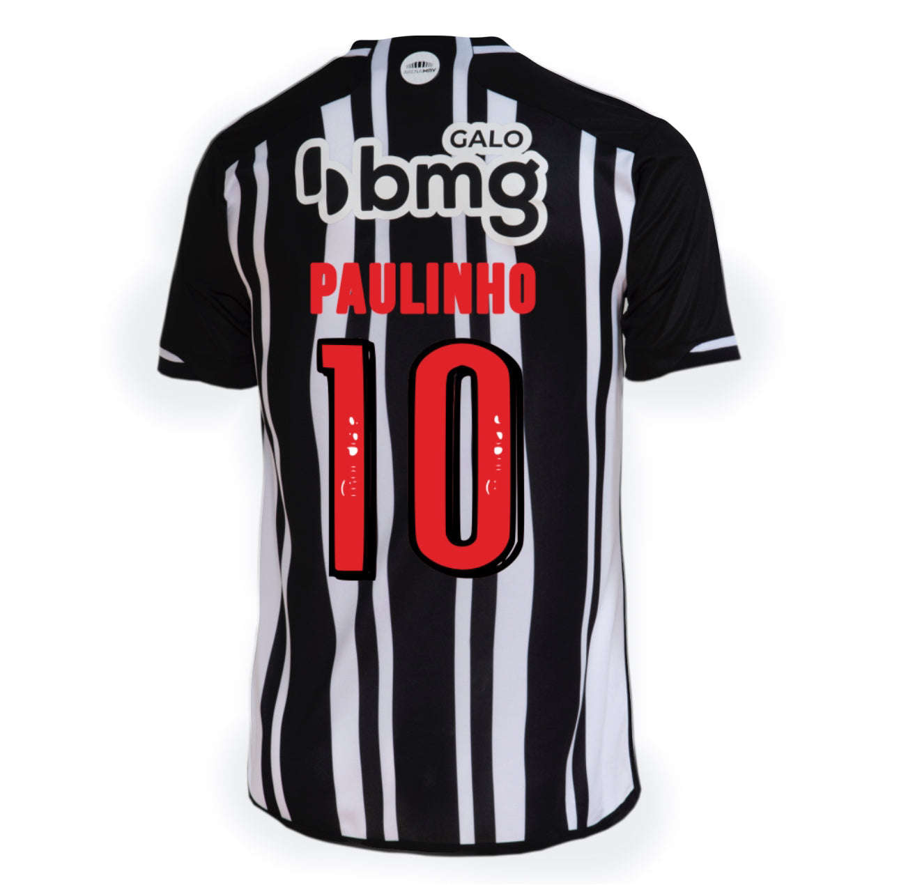 Atlético Mineiro 23/24 Home Jersey W/Paulinho #10 Printing