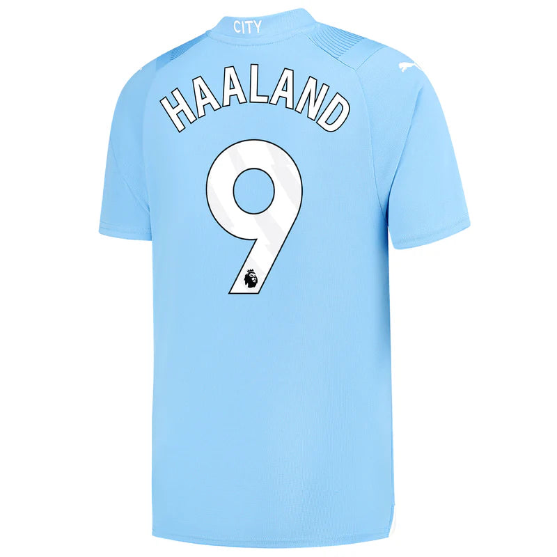 Manchester City 23/24 Home Jersey W/Haaland #9 Printing