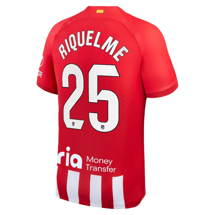 Atlético de Madrid Home Jersey 23/24 W/Riquelme #25 Printing