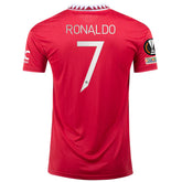 Manchester United 22/23 Home Jersey W/Ronaldo #7 Printing