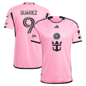 INTER MIAMI 24/25 HOME JERSEY W/SÚAREZ #9 PRINTING